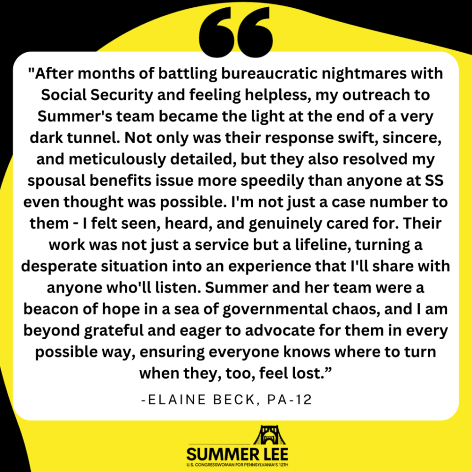 testimonial from Elaine Beck